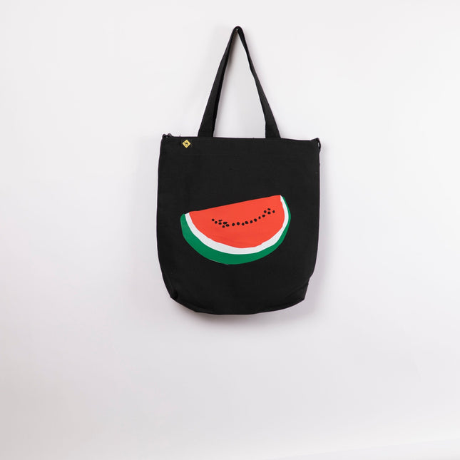 Batteekh | Black Totebag Black Hanged - Accessories - Totebag Hanged - Jobedu Jordan