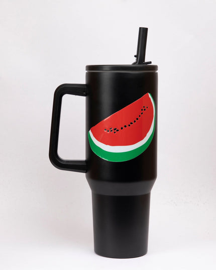 Batteekh | Fixed Straw Water Bottle - Accessories - Fixed Straw Water Bottle - Jobedu Jordan