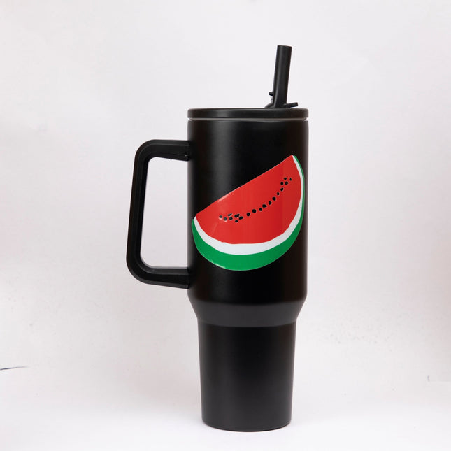 Batteekh | Fixed Straw Water Bottle - Accessories - Fixed Straw Water Bottle - Jobedu Jordan