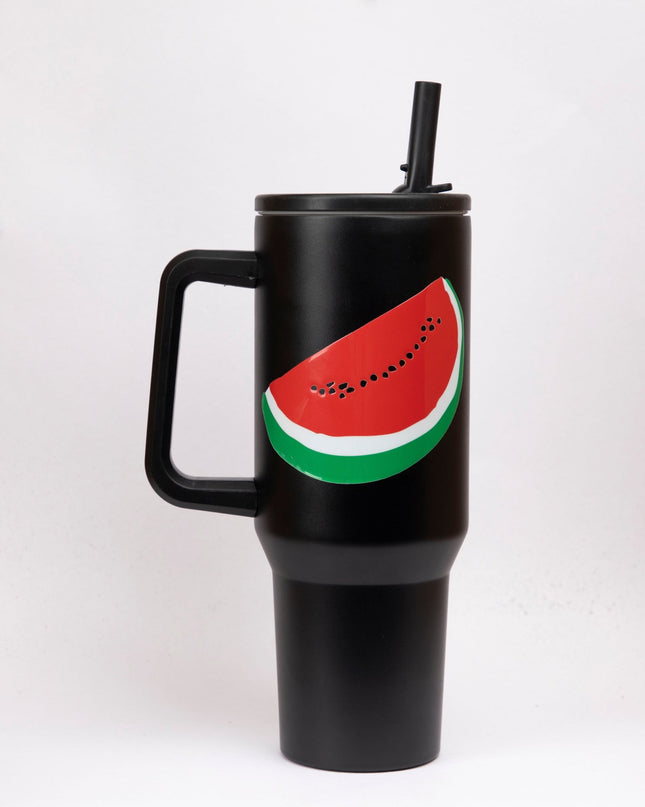 Batteekh | Fixed Straw Water Bottle - Accessories - Fixed Straw Water Bottle - Jobedu Jordan