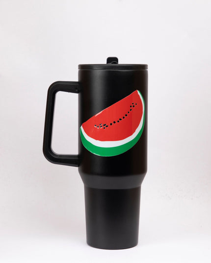 Batteekh | Fixed Straw Water Bottle - Accessories - Fixed Straw Water Bottle - Jobedu Jordan