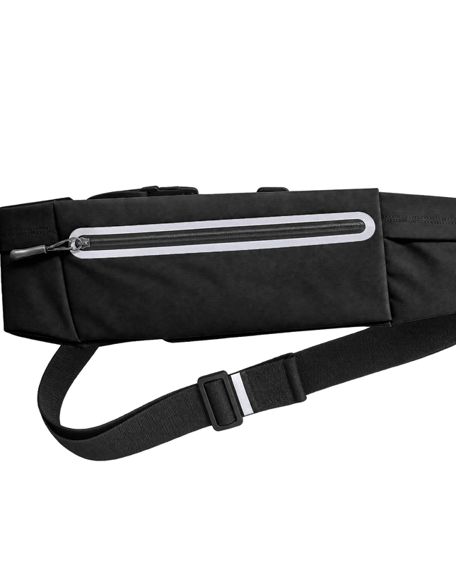 Black | Gym Fany Bag With A Buckle - Accessories - Gym Fany Bag - Jobedu Jordan