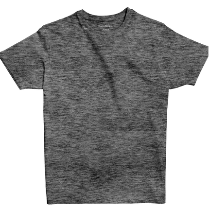 Black medium Heather | T-shirt Unisex Sport Self - Rib - T-shirt Unisex Sport Self - Rib - Jobedu Jordan