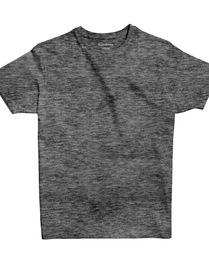 Black medium Heather | T-shirt Unisex Sport Self - Rib - T-shirt Unisex Sport Self - Rib - Jobedu Jordan