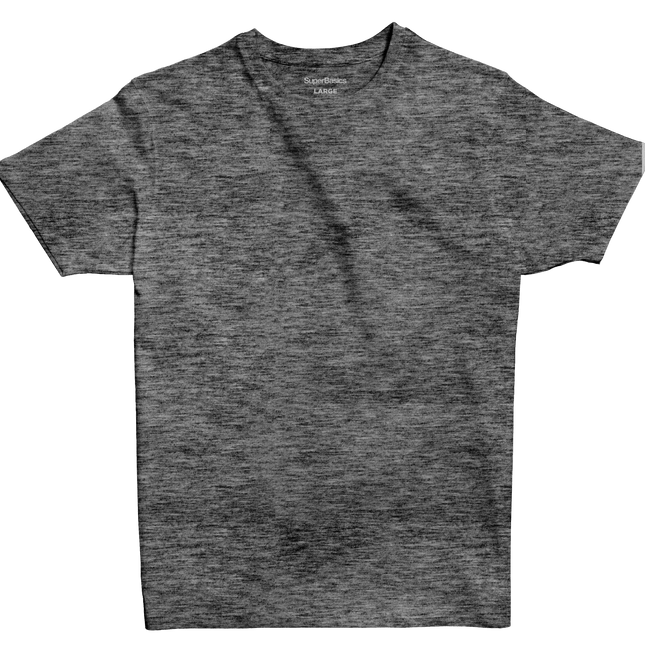 Black medium Heather | T-shirt Unisex Sport Self - Rib - T-shirt Unisex Sport Self - Rib - Jobedu Jordan