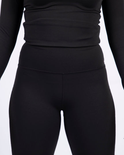 Black | Women's Soft Knit Flare Leggings - Women's Soft Knit Flare Leggings - Jobedu Jordan