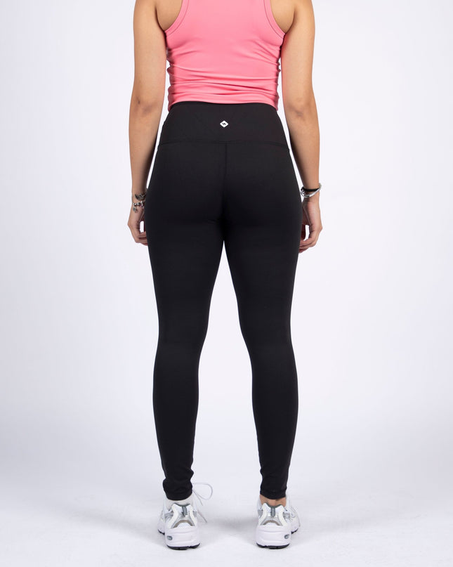 Black | Women's Soft Knit Leggings - Women's Soft Knit Leggings - Jobedu Jordan