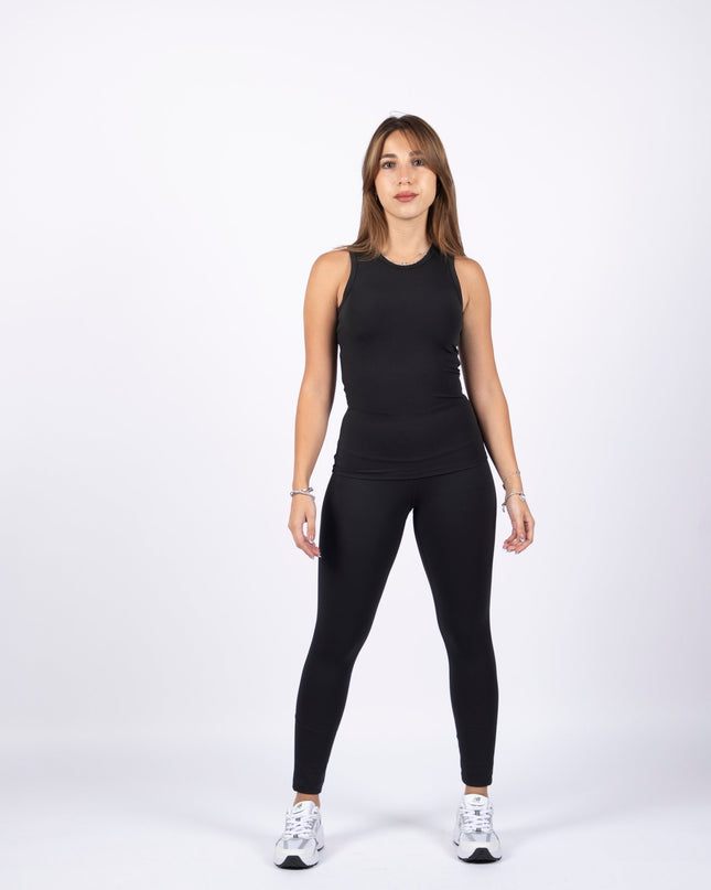Black | Women's Soft Knit Regular Tank Top - Women's Soft Knit Regular Tank Top - Jobedu Jordan