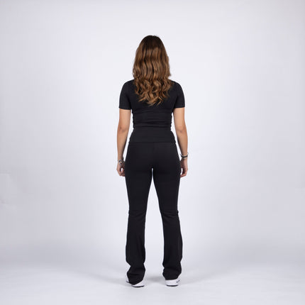 Black | Women's Soft Knit Tshirt - Women's Soft Knit Tshirt - Jobedu Jordan