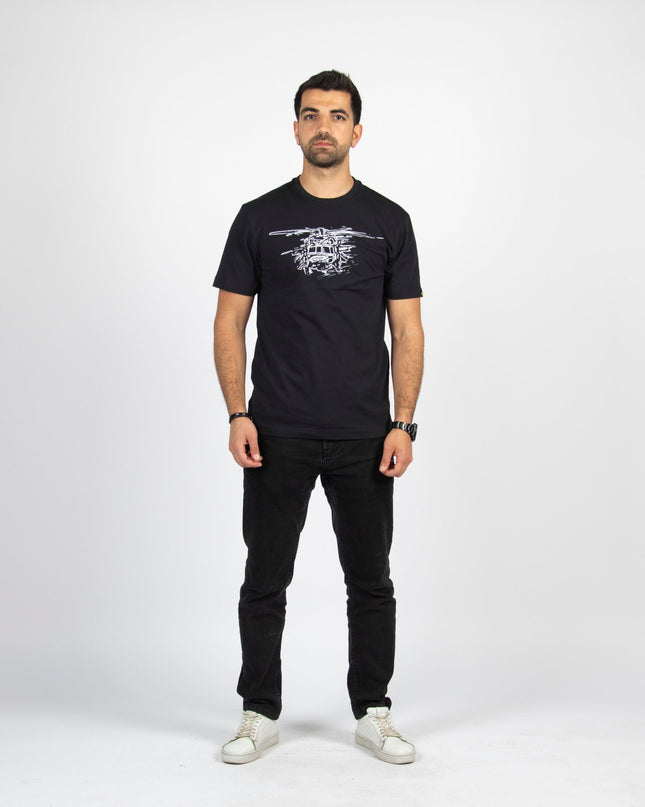 Blackhawk | Basic Cut T-shirt - Graphic T-Shirt - Unisex - Jobedu Jordan