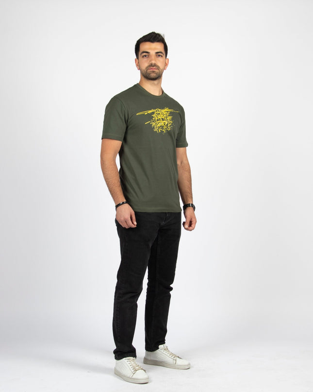 Blackhawk | Basic Cut T-shirt - Graphic T-Shirt - Unisex - Jobedu Jordan