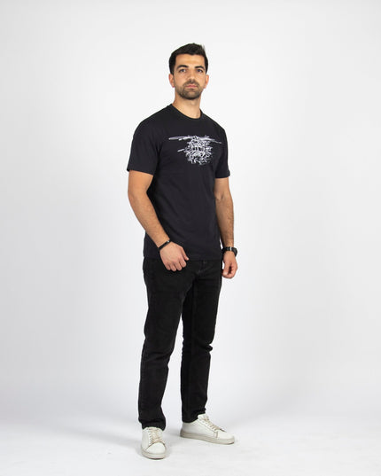 Blackhawk | Basic Cut T-shirt - Graphic T-Shirt - Unisex - Jobedu Jordan