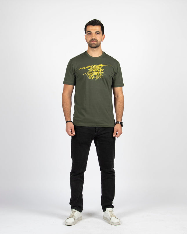 Blackhawk | Basic Cut T-shirt - Graphic T-Shirt - Unisex - Jobedu Jordan