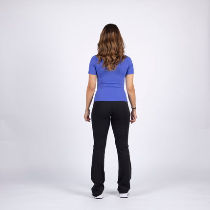 Blue | Women's Soft Knit Tshirt - Women's Soft Knit Tshirt - Jobedu Jordan
