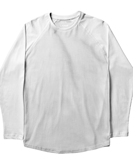 Bright White | Basic Premium T-shirt Unisex Longsleeve - Basic Premium T-shirt Unisex Longsleeve - Jobedu Jordan