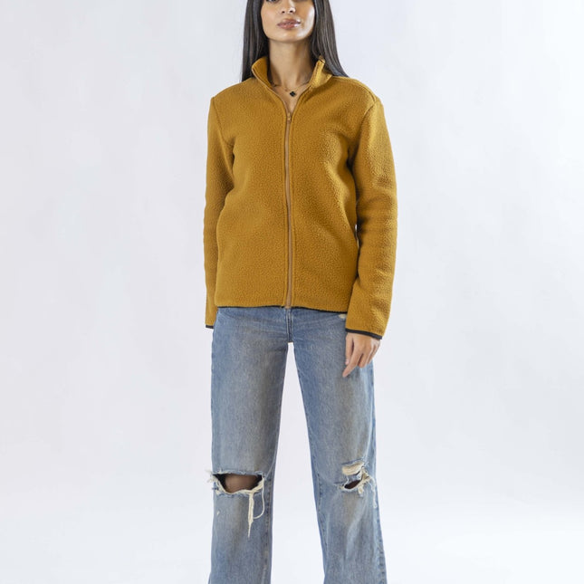 Bronze | Women Superbasic Sherpa Jacket - Women Superbasic Sherpa Jacket - Jobedu Jordan