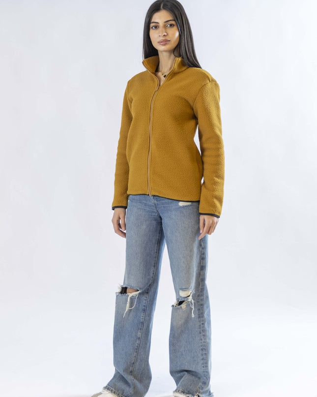 Bronze | Women Superbasic Sherpa Jacket - Women Superbasic Sherpa Jacket - Jobedu Jordan