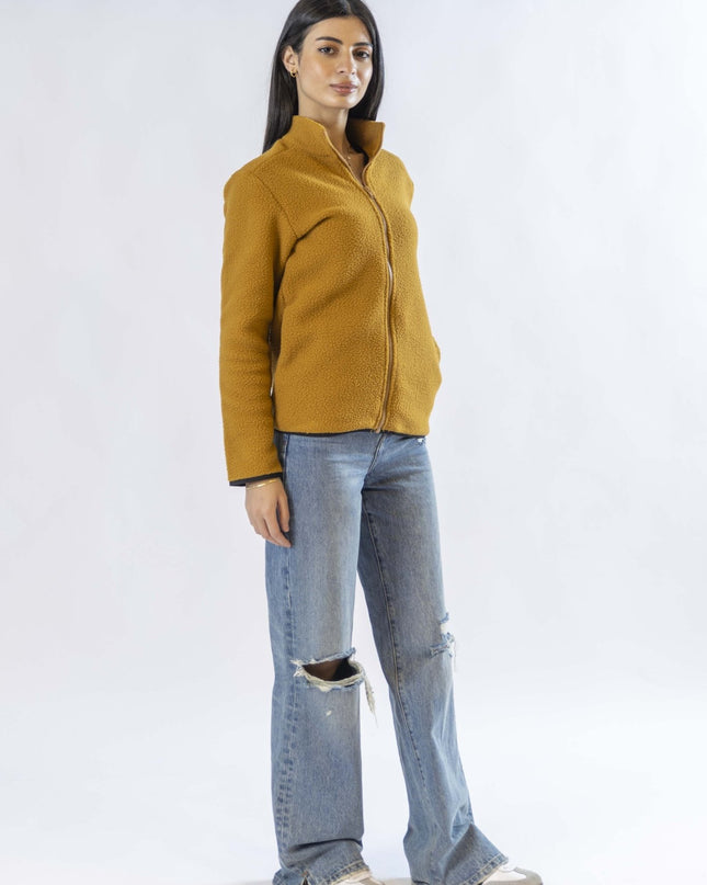 Bronze | Women Superbasic Sherpa Jacket - Women Superbasic Sherpa Jacket - Jobedu Jordan