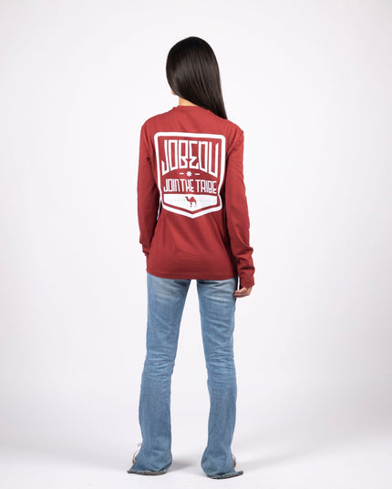 Camel Join The tribe | Adult Graphic Longsleeve Tshirt - Adult Graphic Longsleeve Tshirt - Jobedu Jordan