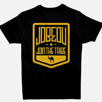 Camel Join The Tribe | Premium SuperBasic Ghraphic T-Shirt - Premium Super Basic Cut T-Shirt - Unisex - Jobedu Jordan