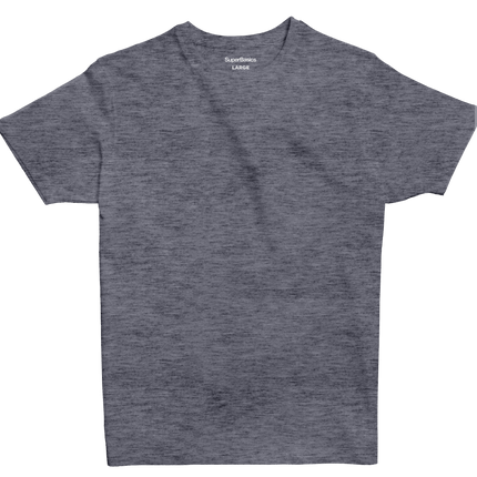 Carbon Heather | T-shirt Unisex Sport Self - Rib - T-shirt Unisex Sport Self - Rib - Jobedu Jordan