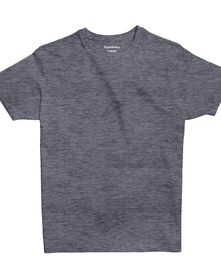 Carbon Heather | T-shirt Unisex Sport Self - Rib - T-shirt Unisex Sport Self - Rib - Jobedu Jordan