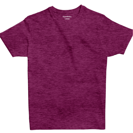 Charged Cherry Heather | T-shirt Unisex Sport Self - Rib - T-shirt Unisex Sport Self - Rib - Jobedu Jordan