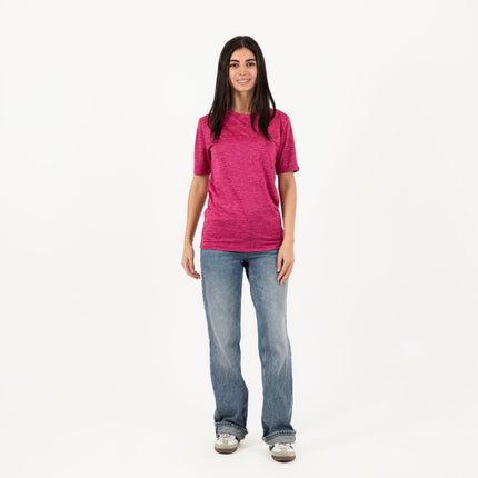 Charged Cherry Heather | T-shirt Unisex Sport Self - Rib - T-shirt Unisex Sport Self - Rib - Jobedu Jordan