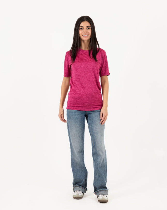 Charged Cherry Heather | T-shirt Unisex Sport Self - Rib - T-shirt Unisex Sport Self - Rib - Jobedu Jordan