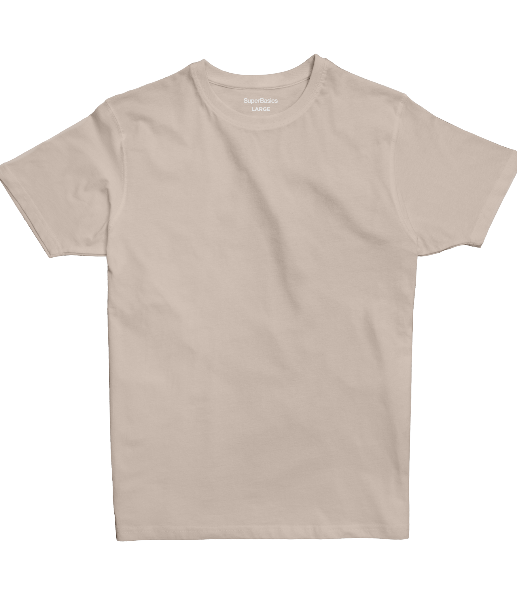 Crystal Grey | Premium Super Basic Cut T-Shirt Crystal Grey | Premium Super Basic Cut T-Shirt