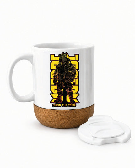 Cyper Camel | Soft Wooden Plate Mug - Accessories - Soft Wooden Plate Mug - Jobedu Jordan