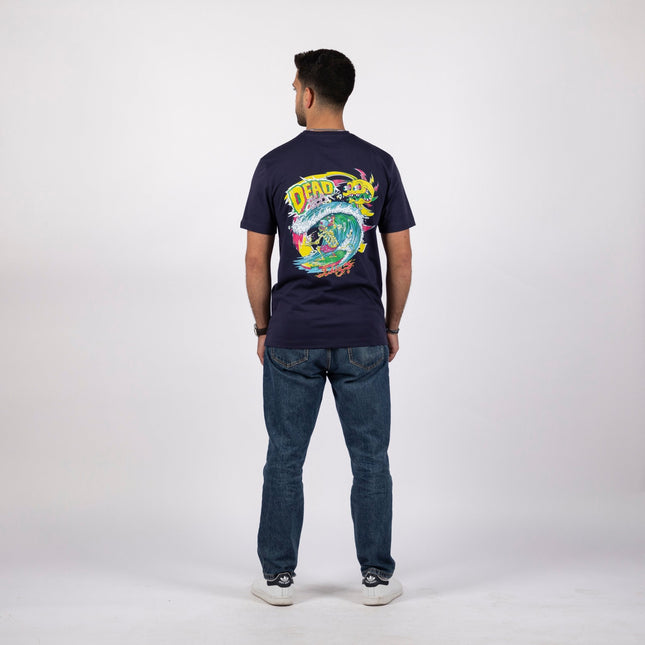 Dead Sea Surfer | Premium SuperBasic Ghraphic T-Shirt - Premium Super Basic Cut T-Shirt - Unisex - Jobedu Jordan