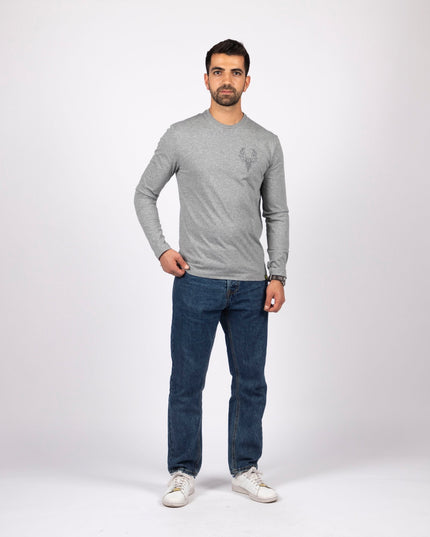 deer | Adult Graphic Longsleeve Tshirt - Adult Graphic Longsleeve Tshirt - Jobedu Jordan