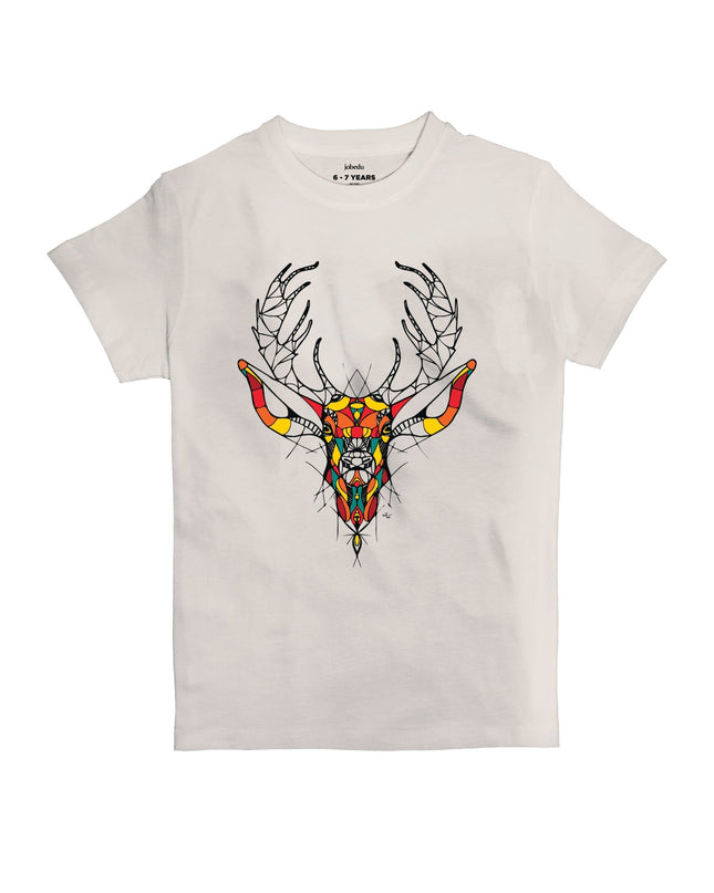 Deer | Kid's Basic Cut T-shirt - Graphic T-Shirt - Kids - Jobedu Jordan