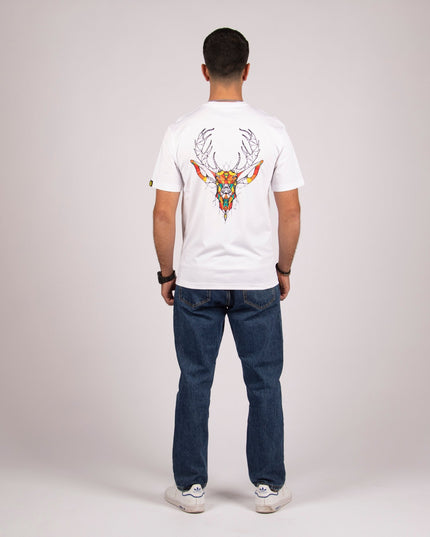 Deer | Premium SuperBasic Ghraphic T-Shirt - Premium Super Basic Cut T-Shirt - Unisex - Jobedu Jordan