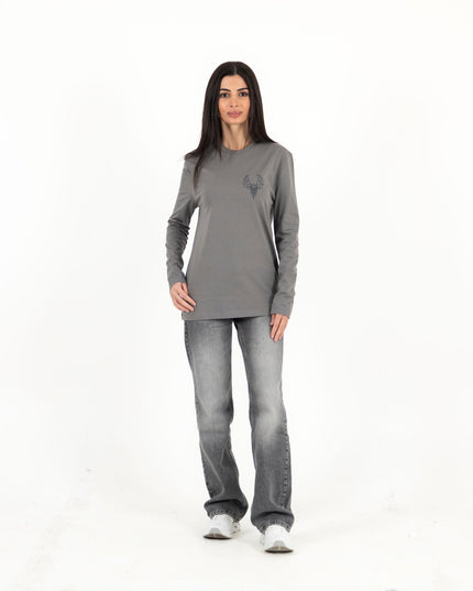 Deer | Premium T-shirt Unisex Longsleeve Basic Cut - Premium T-shirt Unisex Longsleeve Basic Cut - Jobedu Jordan