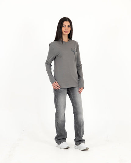 Deer | Premium T-shirt Unisex Longsleeve Basic Cut - Premium T-shirt Unisex Longsleeve Basic Cut - Jobedu Jordan