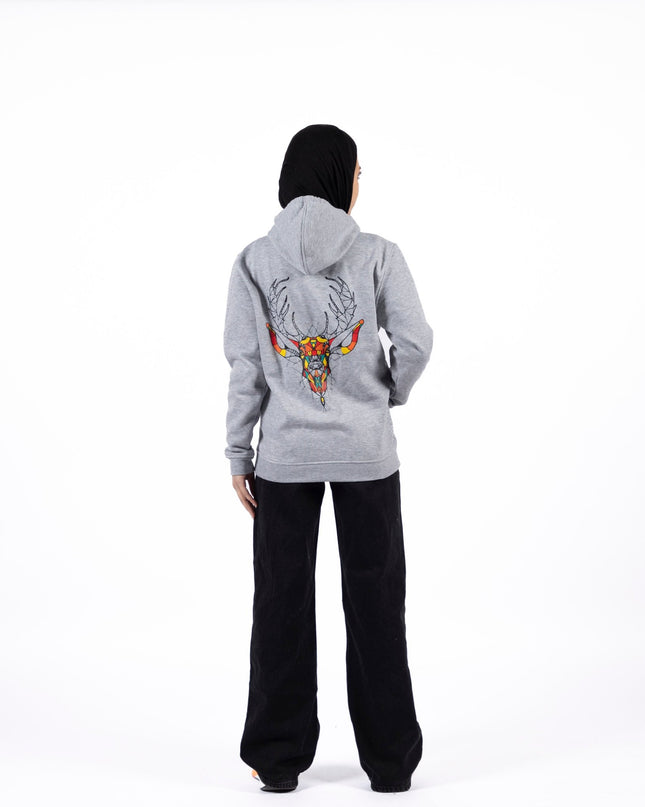 Deer | Unisex Adult Hoodie - Graphic Hoodie - Unisex - Jobedu Jordan