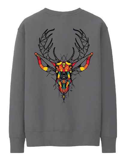 Deer | Unisex Adult Sweatshirt - Graphic Sweatshirt - Unisex - Jobedu Jordan