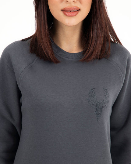 Deer | Unisex Adult Sweatshirt - Graphic Sweatshirt - Unisex - Jobedu Jordan