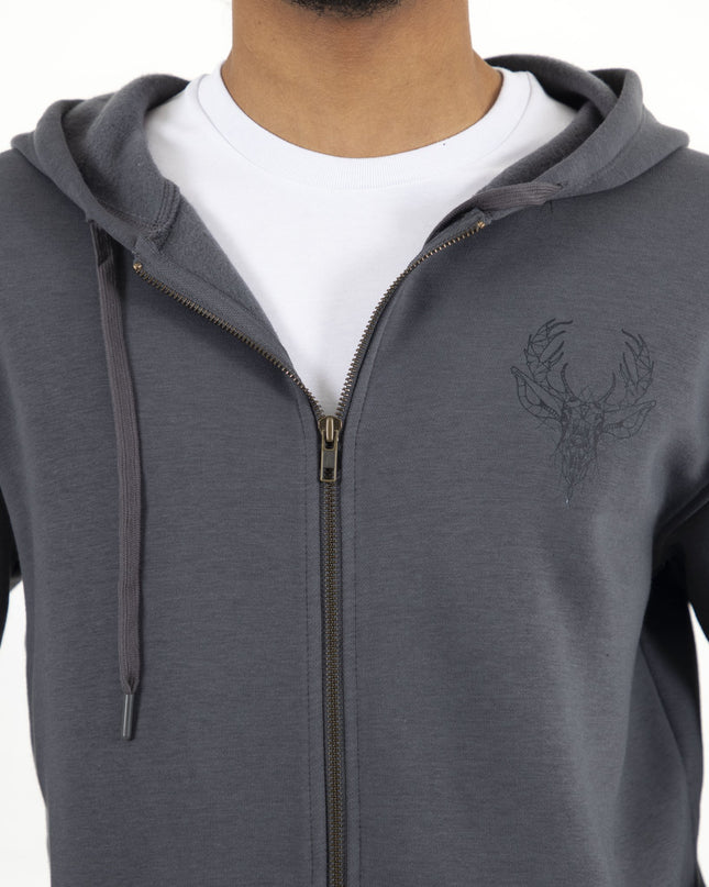 Deer | Unisex Adult Zipup - Graphic Zipup - Unisex - Jobedu Jordan