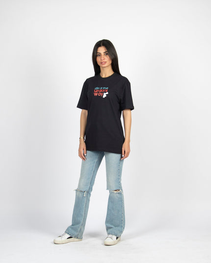 Do it the Urdoni Way | Basic Cut T-shirt - Graphic T-Shirt - Unisex - Jobedu Jordan