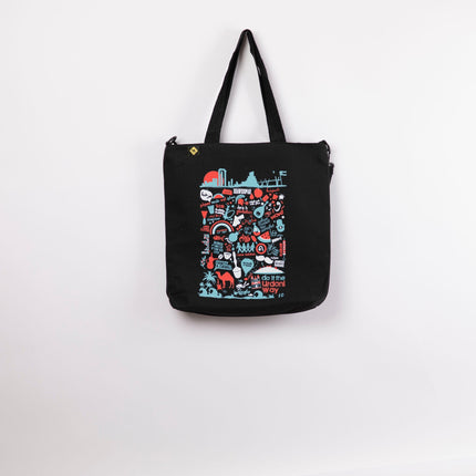 Do It The Urdoni way | Black Totebag Black Hanged - Accessories - Totebag Hanged - Jobedu Jordan