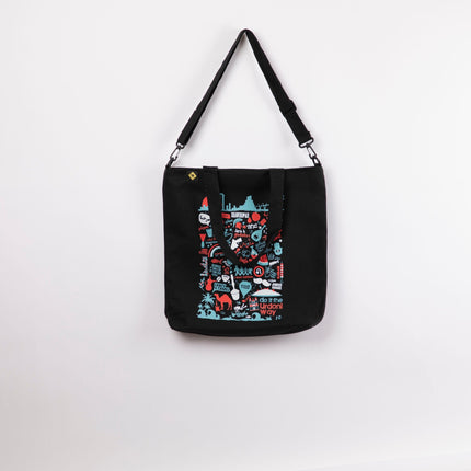 Do It The Urdoni way | Black Totebag Black Hanged - Accessories - Totebag Hanged - Jobedu Jordan