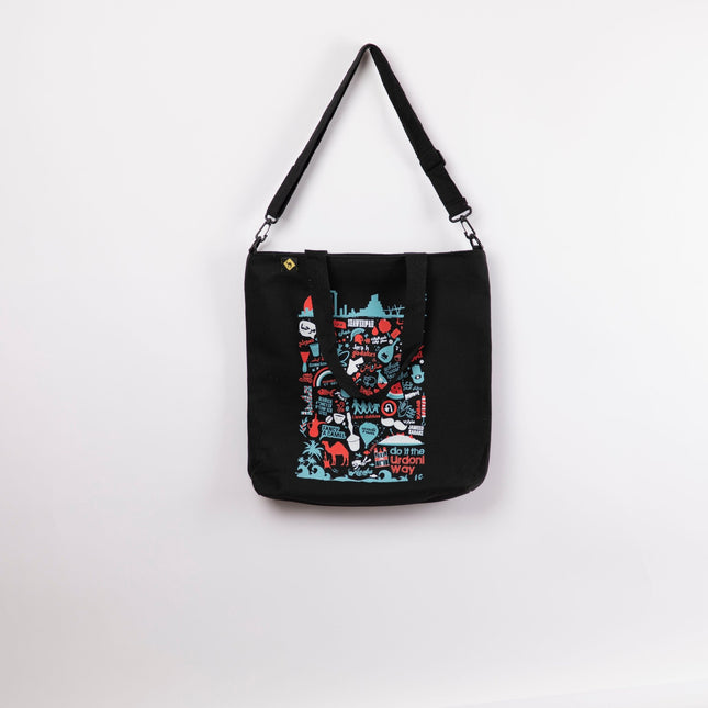 Do It The Urdoni way | Black Totebag Black Hanged - Accessories - Totebag Hanged - Jobedu Jordan