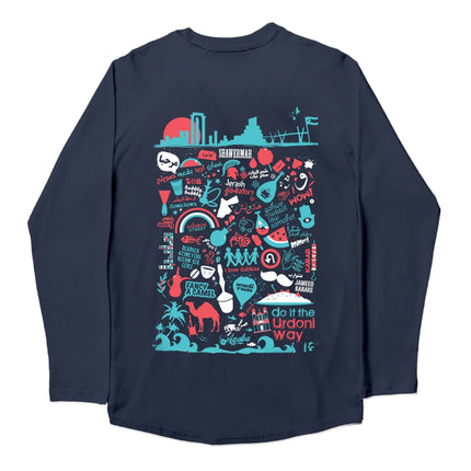 Do It The Urdoni Way | Kids Graphic Longsleeve Tshirt - Kids Graphic Longsleeve Tshirt - Jobedu Jordan