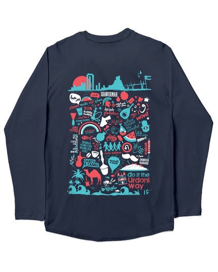 Do It The Urdoni Way | Kids Graphic Longsleeve Tshirt - Kids Graphic Longsleeve Tshirt - Jobedu Jordan