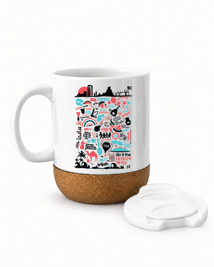 Do it the Urdoni Way | Soft Wooden Plate Mug - Accessories - Soft Wooden Plate Mug - Jobedu Jordan