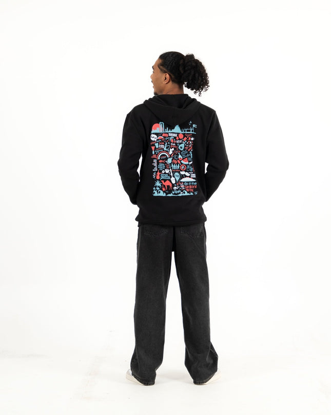 Do it the Urdoni Way | Unisex Adult Zipup - Graphic Zipup - Unisex - Jobedu Jordan