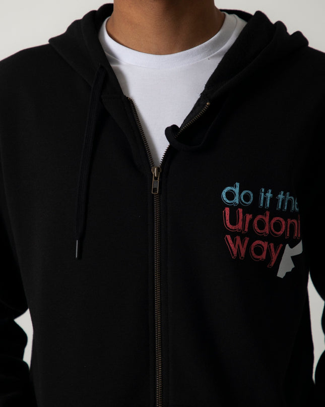 Do it the Urdoni Way | Unisex Adult Zipup - Graphic Zipup - Unisex - Jobedu Jordan
